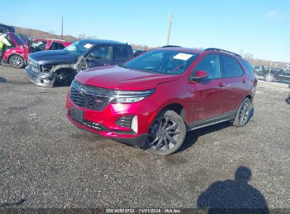 Lot #3037525713 2023 CHEVROLET EQUINOX AWD RS