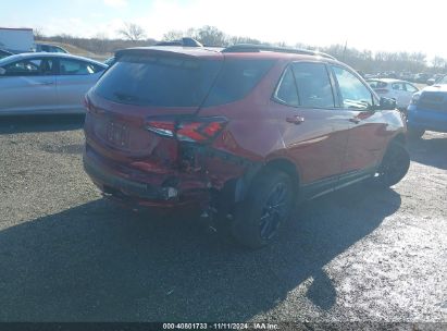 Lot #3037525713 2023 CHEVROLET EQUINOX AWD RS