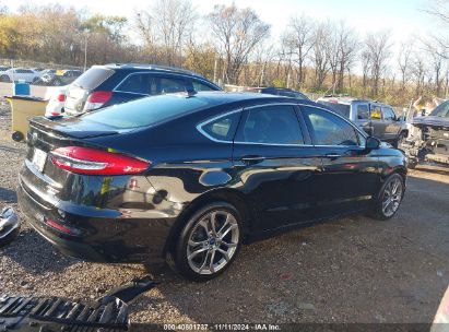 Lot #3037545124 2020 FORD FUSION HYBRID TITANIUM