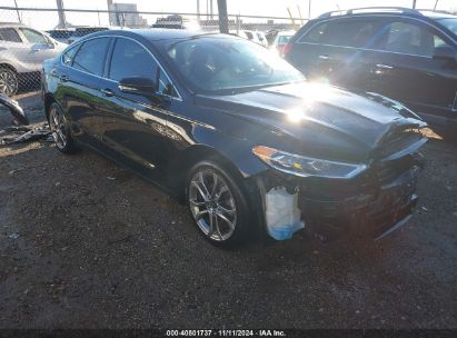 Lot #3037545124 2020 FORD FUSION HYBRID TITANIUM