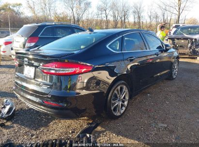 Lot #3037545124 2020 FORD FUSION HYBRID TITANIUM