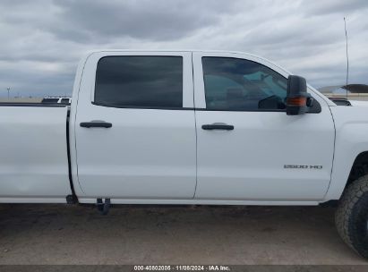 Lot #3037529993 2018 CHEVROLET SILVERADO 2500HD WT