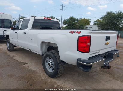 Lot #3037529993 2018 CHEVROLET SILVERADO 2500HD WT