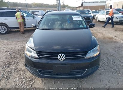 Lot #3034053619 2013 VOLKSWAGEN JETTA 2.5L SE