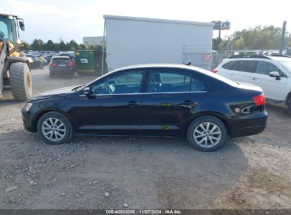 Lot #3034053619 2013 VOLKSWAGEN JETTA 2.5L SE