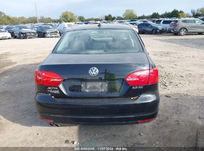 Lot #3034053619 2013 VOLKSWAGEN JETTA 2.5L SE