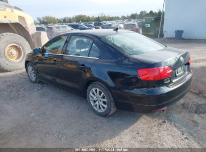 Lot #3034053619 2013 VOLKSWAGEN JETTA 2.5L SE