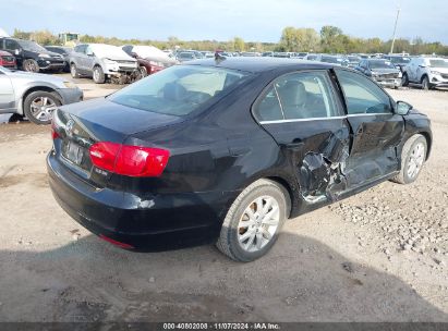 Lot #3034053619 2013 VOLKSWAGEN JETTA 2.5L SE