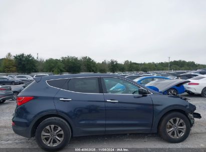 Lot #3050083730 2016 HYUNDAI SANTA FE SPORT 2.4L