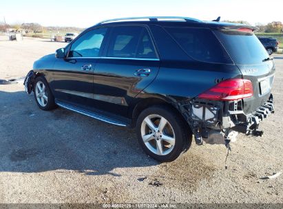 Lot #3056472777 2017 MERCEDES-BENZ GLE 350 4MATIC