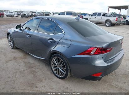 Lot #3051086954 2014 LEXUS IS 350