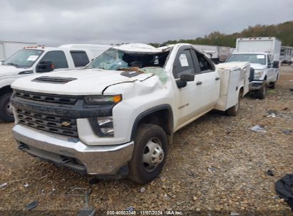 Lot #3057075829 2022 CHEVROLET SILVERADO 3500HD CHASSIS WORK TRUCK