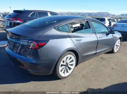 Lot #3035707881 2023 TESLA MODEL 3 REAR-WHEEL DRIVE