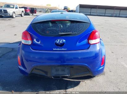 Lot #3035094793 2013 HYUNDAI VELOSTER BASE W/BLACK