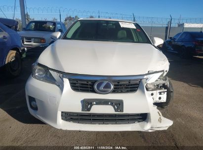 Lot #3050074781 2013 LEXUS CT 200H