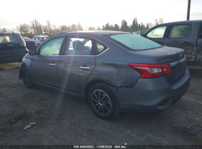 Lot #3035094789 2016 NISSAN SENTRA FE+ S/S/SL/SR/SV