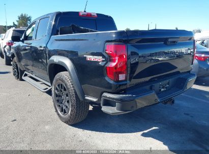 Lot #3035094786 2023 CHEVROLET COLORADO 4WD  SHORT BOX TRAIL BOSS