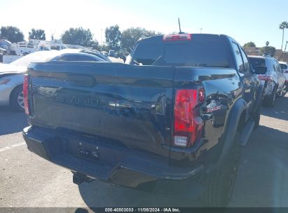 Lot #3035094786 2023 CHEVROLET COLORADO 4WD  SHORT BOX TRAIL BOSS