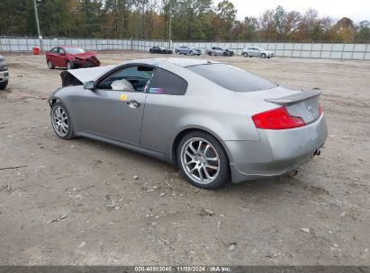 Lot #3035073310 2006 INFINITI G35