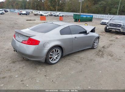 Lot #3035073310 2006 INFINITI G35