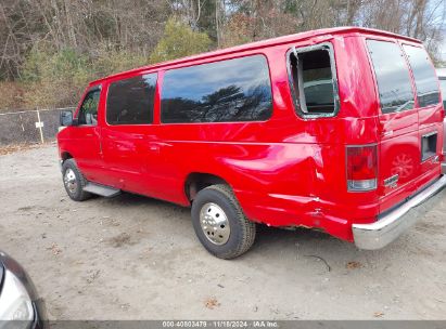 Lot #2995294410 2013 FORD E-350 SUPER DUTY XLT