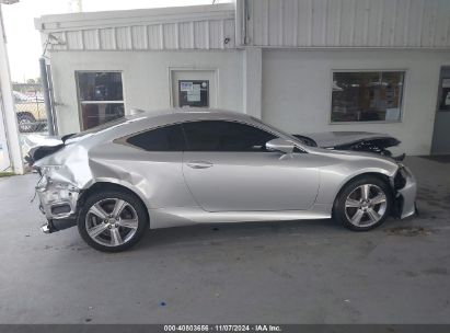 Lot #3035073300 2016 LEXUS RC 200T