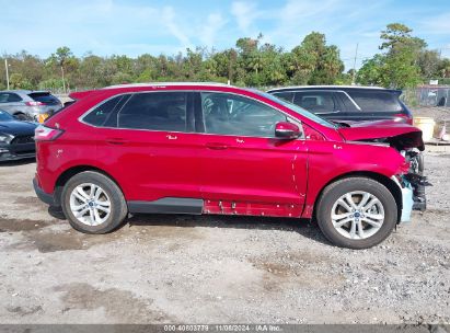 Lot #3035073295 2020 FORD EDGE SEL