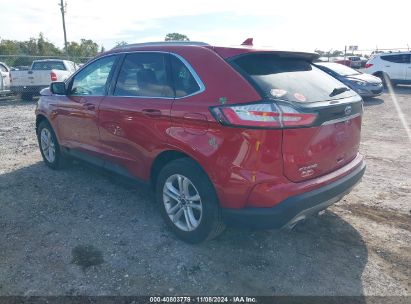 Lot #3035073295 2020 FORD EDGE SEL