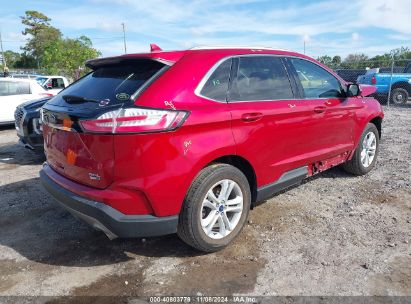 Lot #3035073295 2020 FORD EDGE SEL