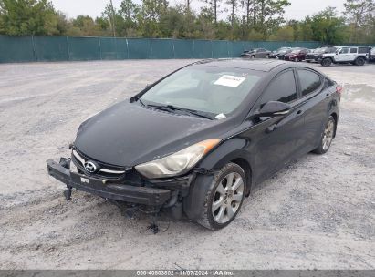 Lot #2992835306 2012 HYUNDAI ELANTRA LIMITED (ULSAN PLANT)