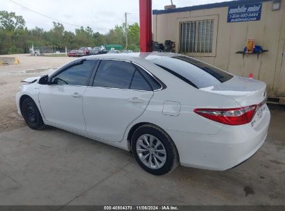 Lot #2995294632 2016 TOYOTA CAMRY HYBRID LE