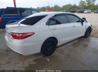 Lot #2995294632 2016 TOYOTA CAMRY HYBRID LE