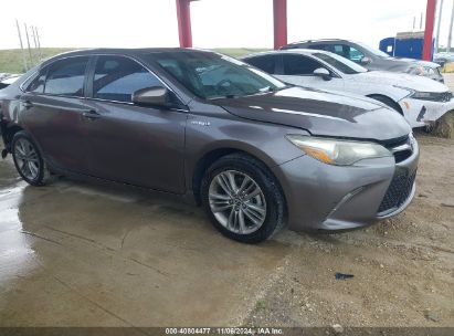 Lot #2995294624 2015 TOYOTA CAMRY HYBRID SE