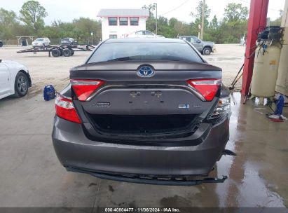 Lot #2995294624 2015 TOYOTA CAMRY HYBRID SE