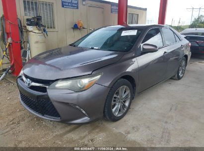 Lot #2995294624 2015 TOYOTA CAMRY HYBRID SE