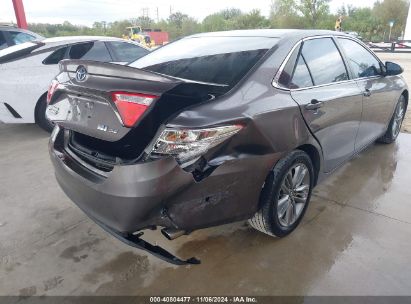 Lot #2995294624 2015 TOYOTA CAMRY HYBRID SE