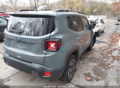 Lot #3042569727 2018 JEEP RENEGADE SPORT 4X4