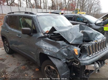 Lot #3042569727 2018 JEEP RENEGADE SPORT 4X4