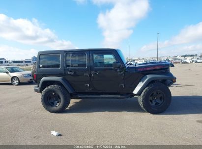 Lot #3037529883 2016 JEEP WRANGLER UNLIMITED RUBICON HARD ROCK