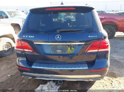 Lot #3054286270 2018 MERCEDES-BENZ GLE 350 4MATIC