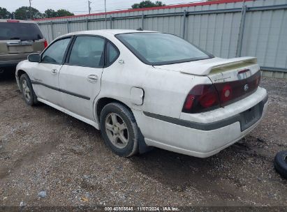 Lot #3035083689 2003 CHEVROLET IMPALA LS