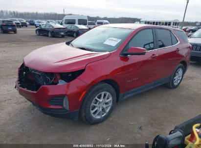 Lot #3035095669 2024 CHEVROLET EQUINOX FWD LT