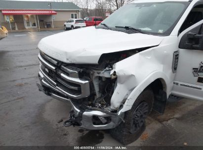 Lot #3035095673 2022 FORD F-350 LARIAT