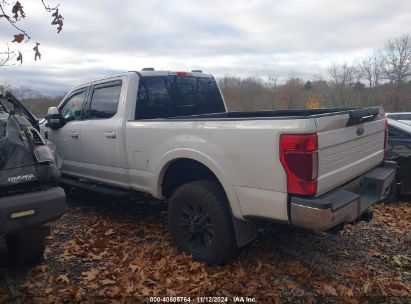 Lot #3035095673 2022 FORD F-350 LARIAT