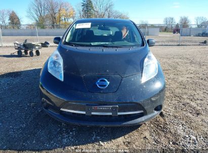 Lot #3052075763 2017 NISSAN LEAF S