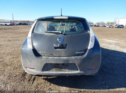 Lot #3052075763 2017 NISSAN LEAF S