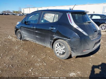 Lot #3052075763 2017 NISSAN LEAF S