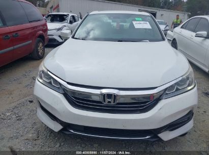 Lot #3052075762 2017 HONDA ACCORD HYBRID EX-L