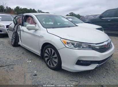 Lot #3052075762 2017 HONDA ACCORD HYBRID EX-L