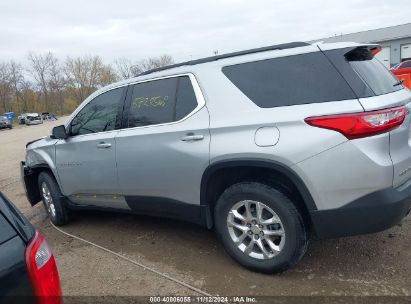 Lot #3030609956 2021 CHEVROLET TRAVERSE FWD LT CLOTH